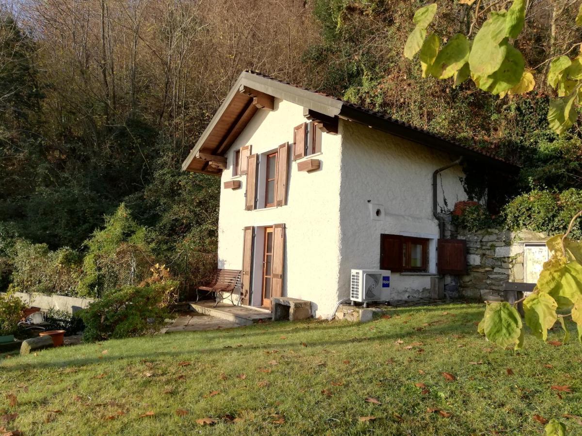 Romantica Casetta Nel Verde Con Vista Sul Lago بيلجيراتي المظهر الخارجي الصورة